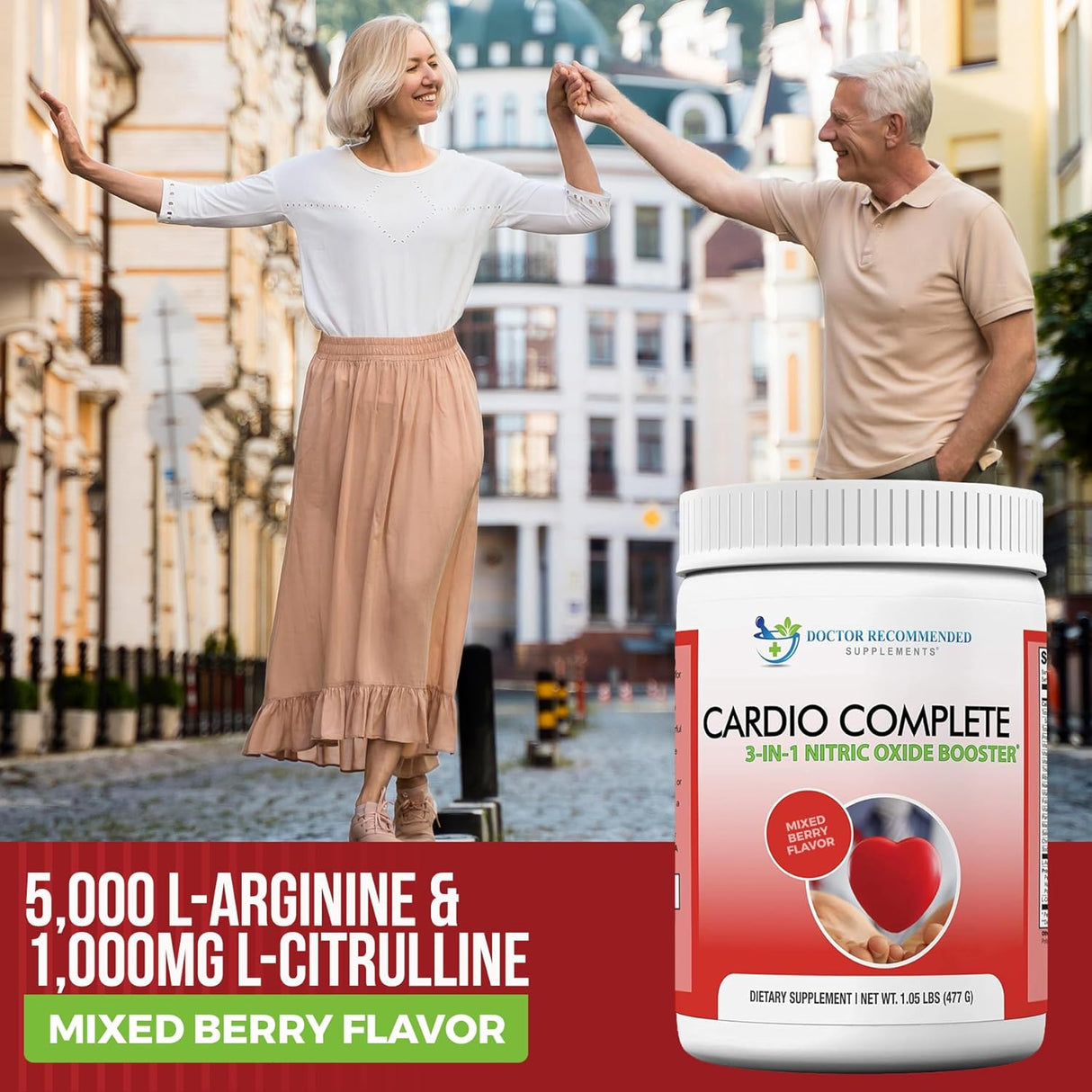 Cardio Complete Suplemento de Apoyo Cardíaco 3-en-1