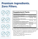 Complemento MethylPro Ashwagandha - 60 Cápsulas Calmantes