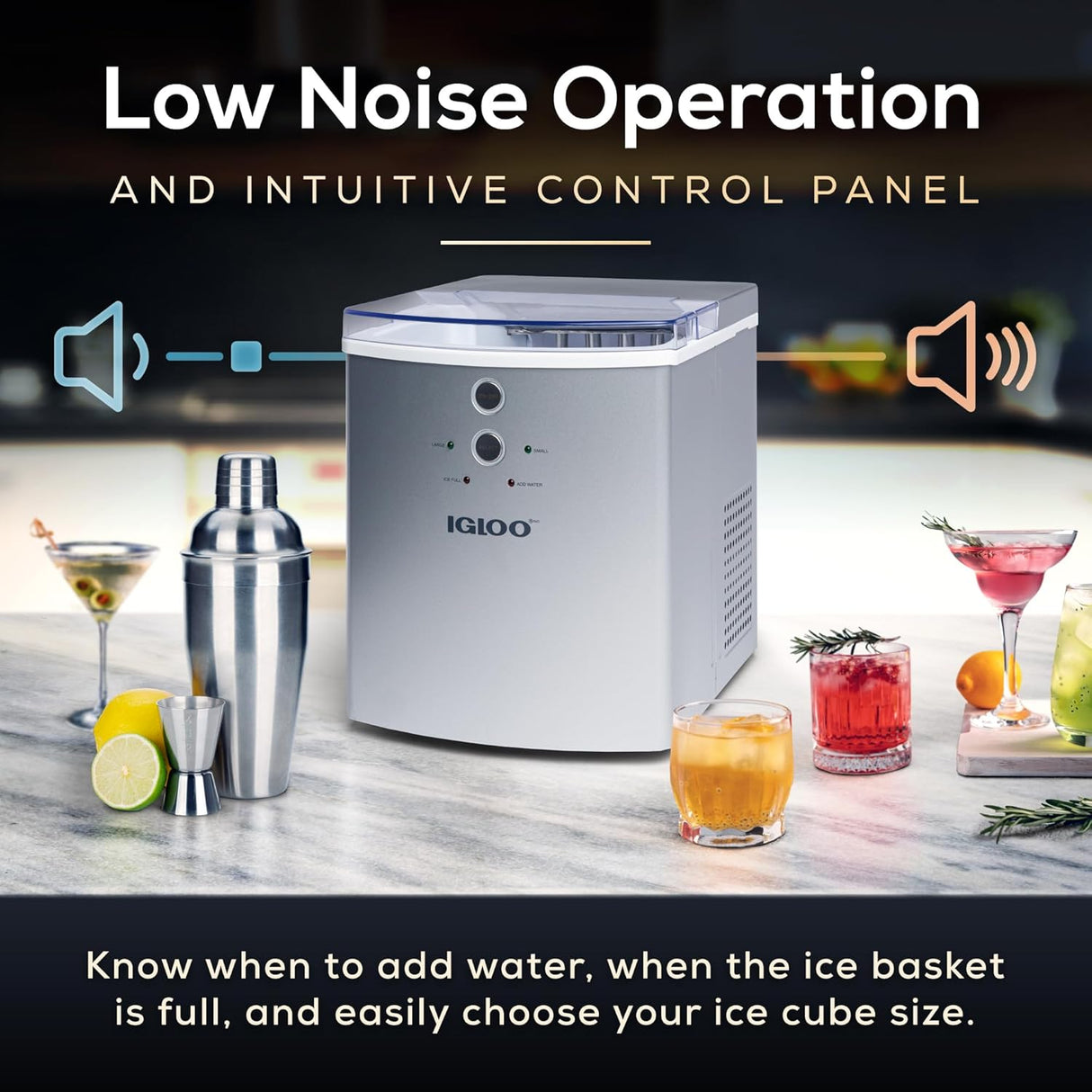 Máquina de Hielo Portátil Automática - Ideal para Bebidas