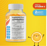 Doctor's Finest Gummies Vitamina C Veganas GMO Gluten 120 Jellies
