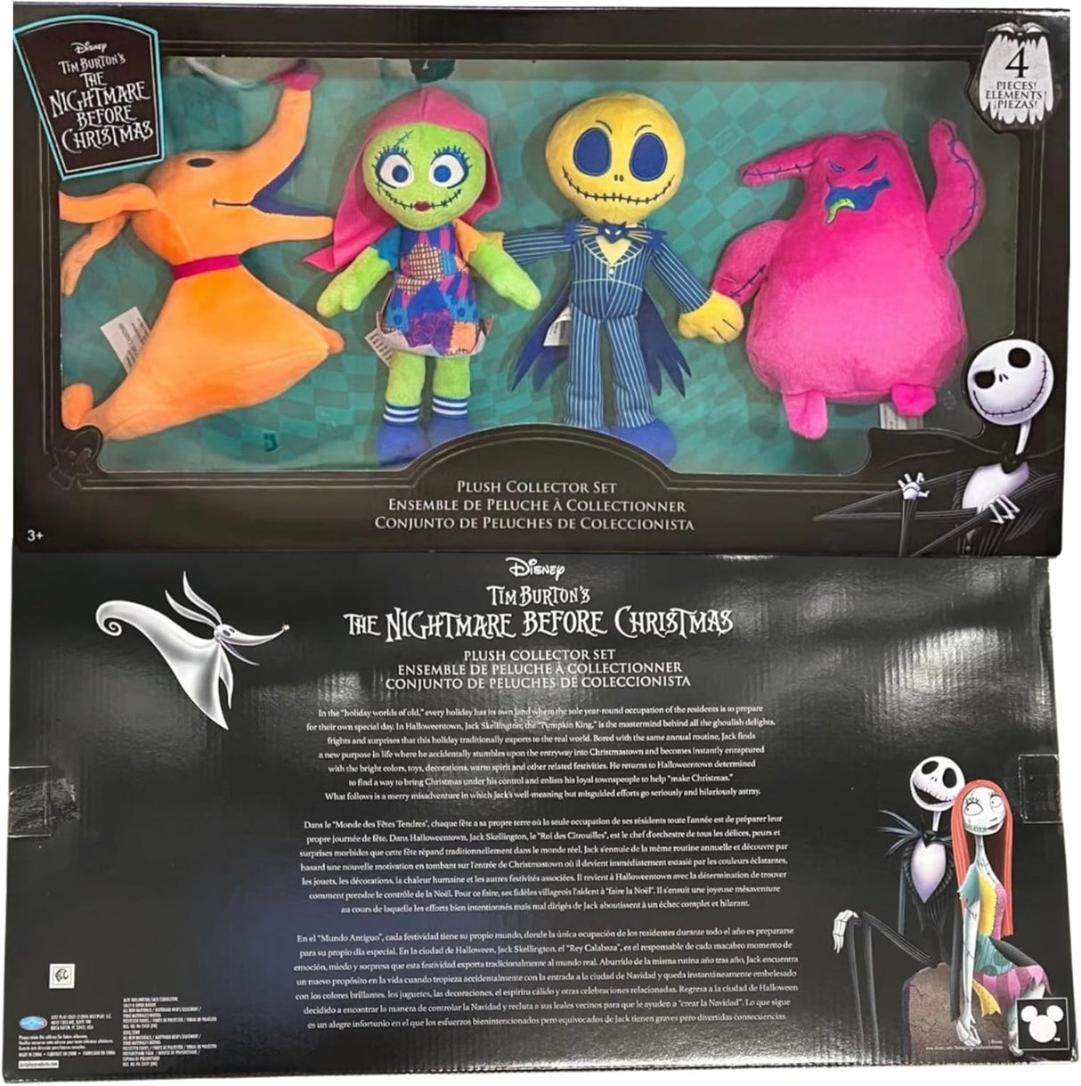 Set de Peluches Neon de Tim Burton | Edición Limitada 2024