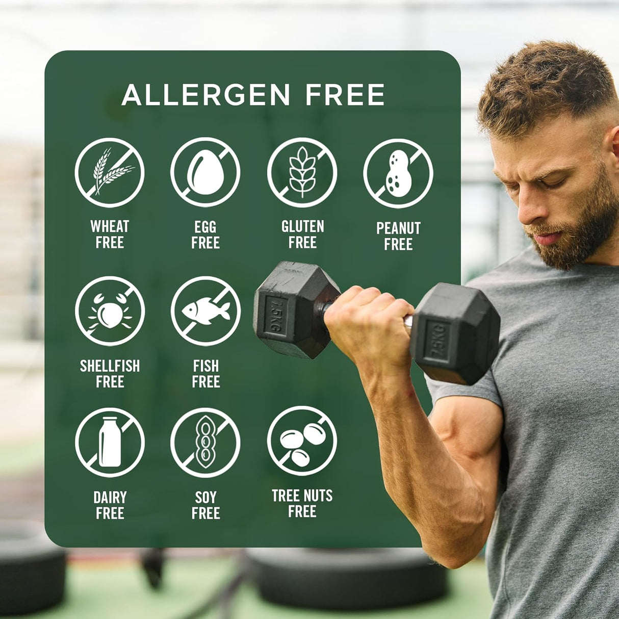 SMARTERNUTRITION Cápsulas EAA - 1g, Veganas, Sin Gluten, 60u