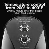 Freidora de aire Proctor Silex 5.8 QT, 1700W, 60 min, 35060