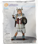 Disfraz para niña de vikinga talla XL