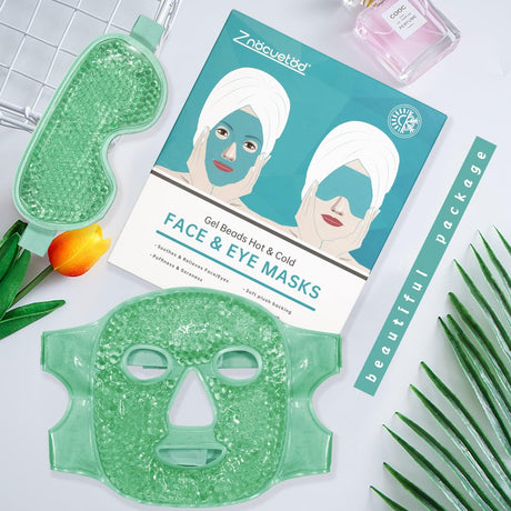 Máscara facial hielo refrescante para reducir la hinchazón