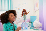 Muñeca Deluxe Ariel, Mattel, cola iridiscente, inspirada en película