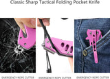Cuchillo de bolsillo plegable de apertura asistida