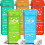 Mentas Viter Energy 40mg Cafeína, Sin Azúcar, 100pcs Total