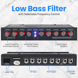 Ecualizador gráfico de 5 bandas con volumen PYLE PLE550BS