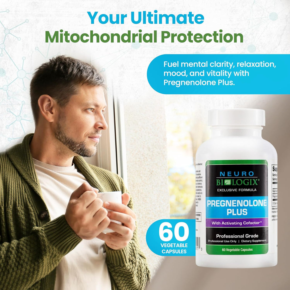 Suplemento de Pregnenolona Plus - Energía y Equilibrio Hormonal