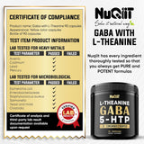 Suplemento NUQIIT 3 en 1 GABA Suplementos 750mg L-teanina