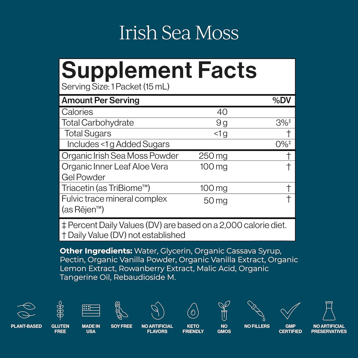Suplemento de Seta Címbiotika con Aloe y Minerales, 52 serv.