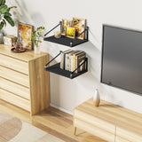 Estantes Flotantes de Madera Love-KANKEI, 16.5 x 12 Pulgadas