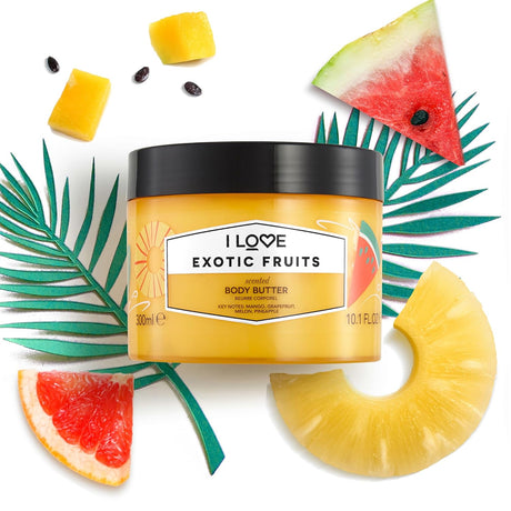 Manteca Corporal Hidratante Aroma Frutas Exóticas