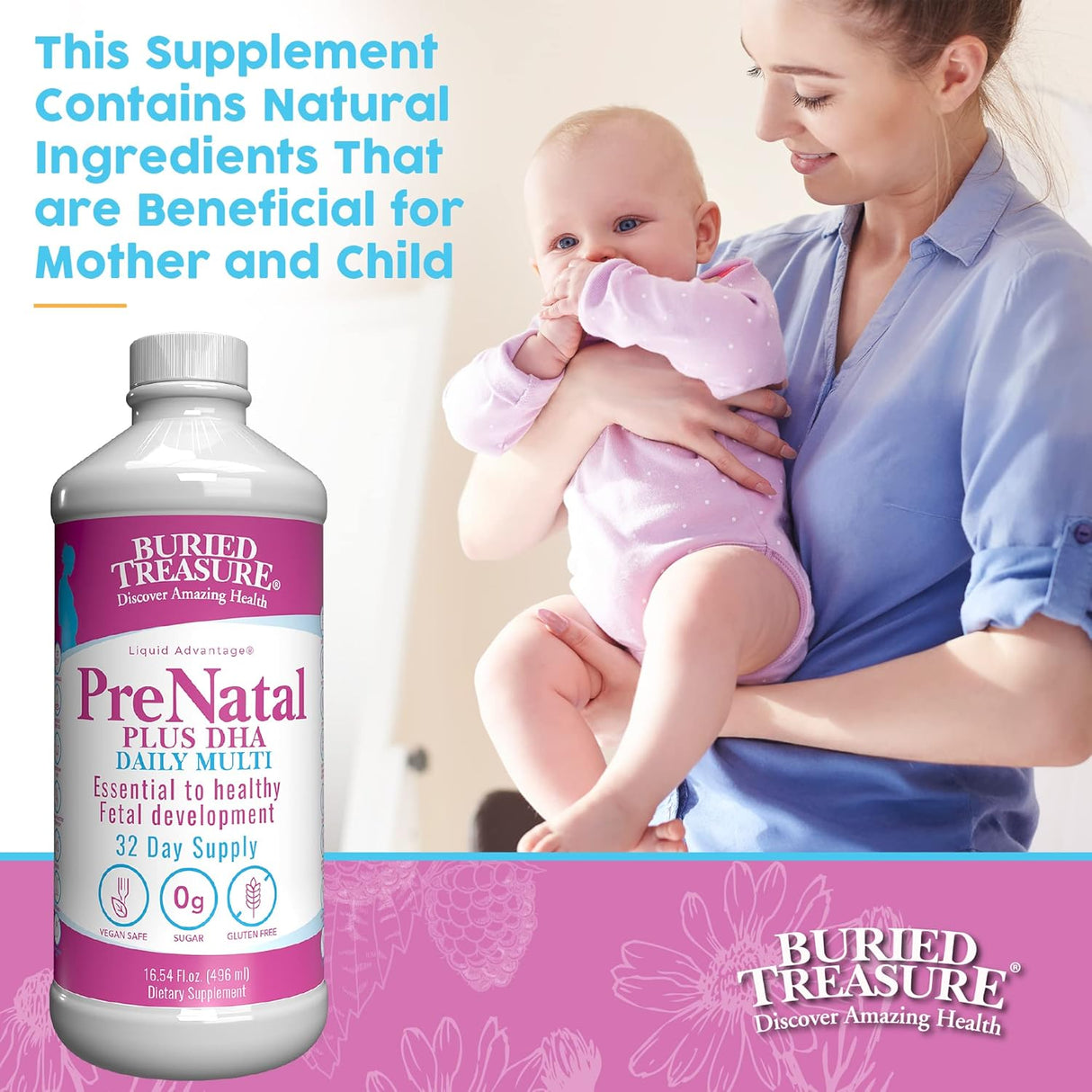 Suplementos de hierro DHA Omega3 natural