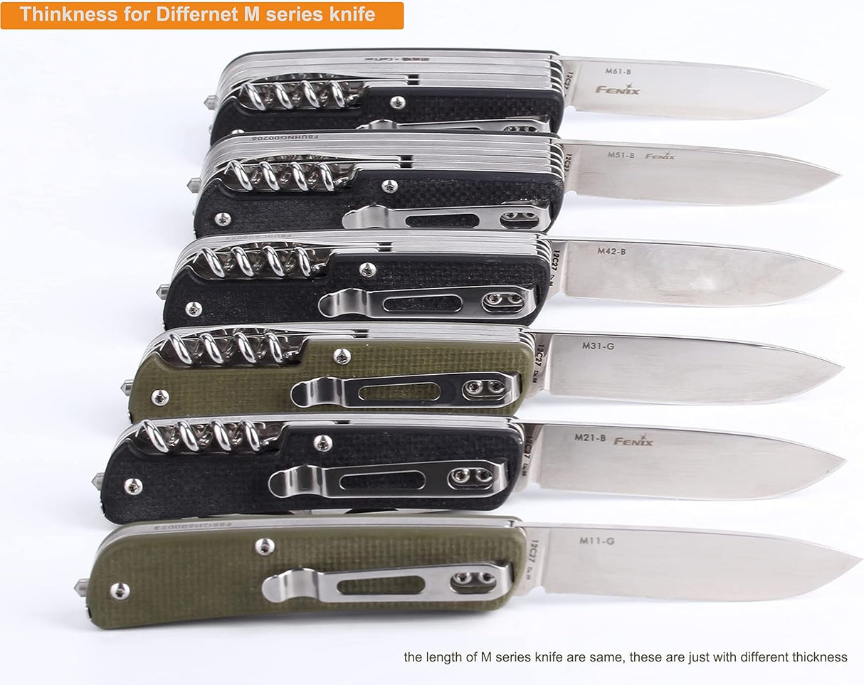 Cuchillos de camping pequeños, multiherramientas 15 en 1