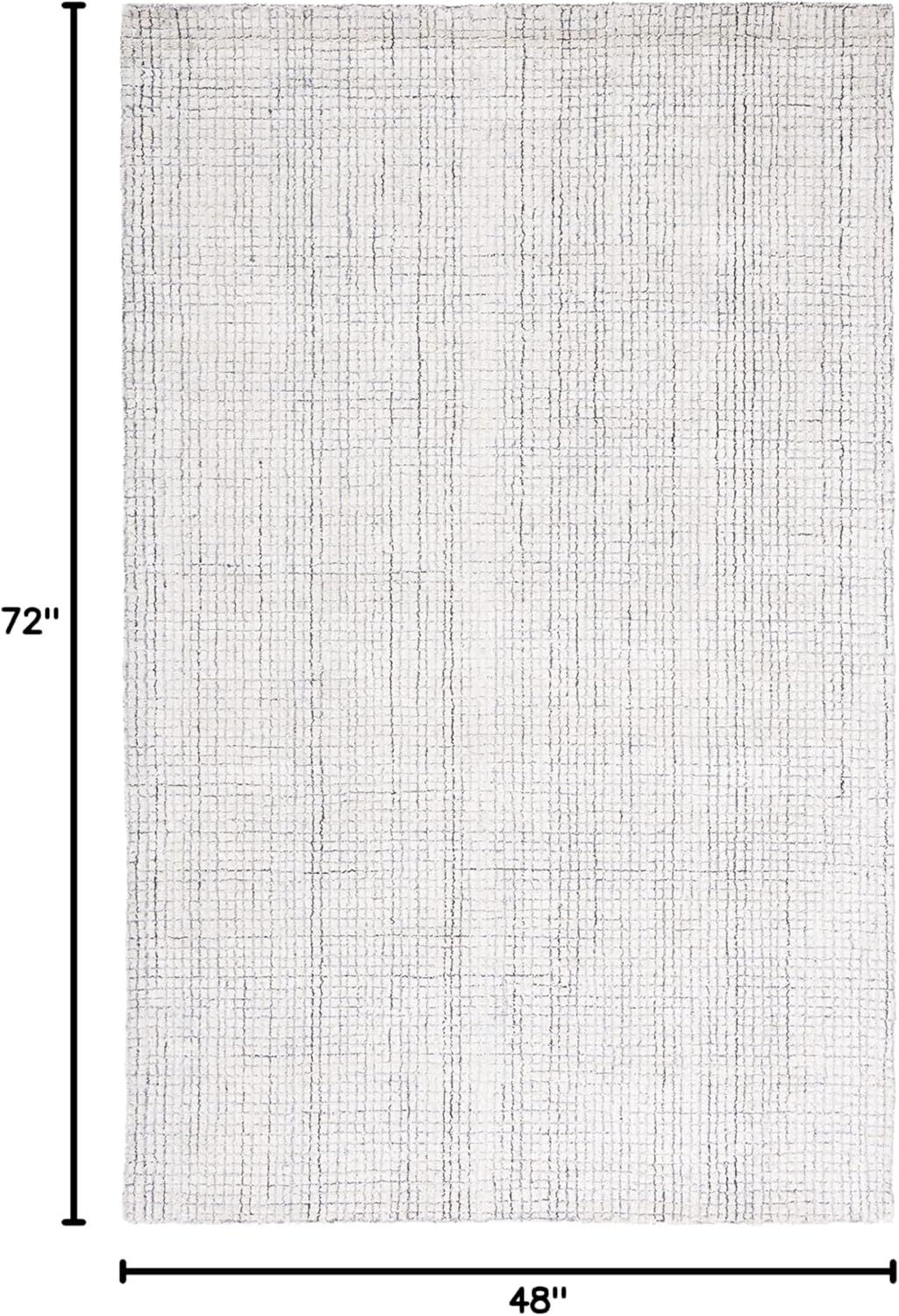Alfombra Abstracta SAFAVIEH 4' x 6', Lana y Viscosa, ABT470F