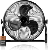 Ventilador de Piso a Batería Simple Deluxe 12 Pulgadas Portátil