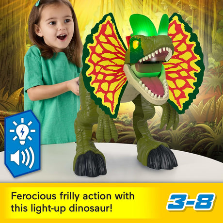 Dinosaur Fisher-Price Imaginext Jurassic World con sonidos