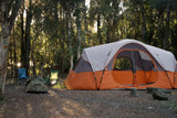 Tienda de campaña UNP 10 personas, doble capa, impermeable, 2 habitaciones