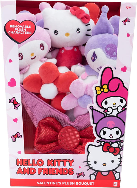 Ramo de Peluches Hello Kitty y Amigos - 9 Peluches - Sanrio