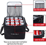 Organizador de maletero impermeable con enfriador, plegable