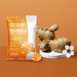 Pastillas para la Tos con Miel, Vitamina C y Jengibre, Manuka