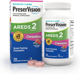 Suplemento PreserVision Fórmula AREDS 2  70u  masticables