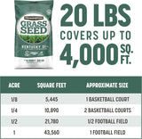 Semilla de Césped Tall Fescue Pennington 31, 20 lb, Resistente