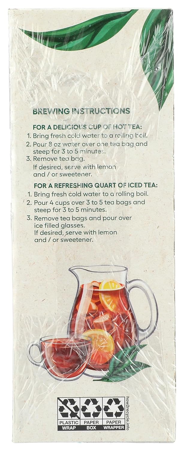 Té Negro Orgánico Newman's Own, 100 Bolsitas, Royal Black Tea