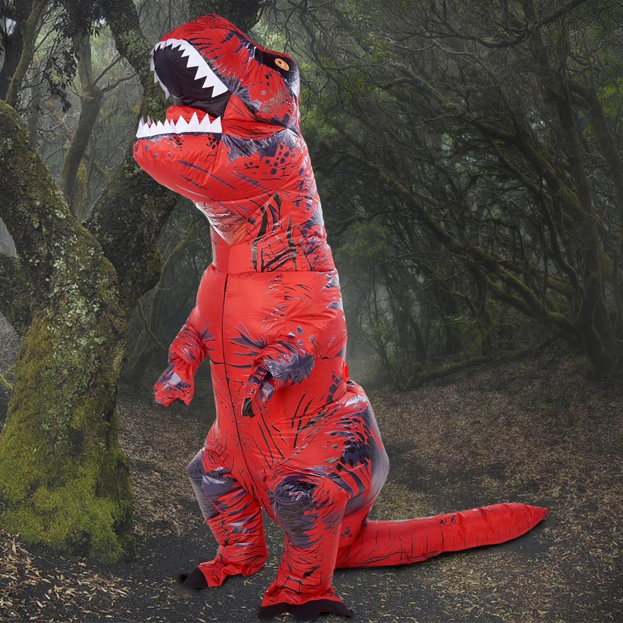 Disfraz Inflable T-Rex Adulto Lulu Home, Cómodo y Divertido