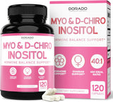 Suplemento de Inositol para Hormonas, 120 cápsulas, 40:1