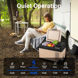 Refrigerador de coche de automóvil con control por aplicación