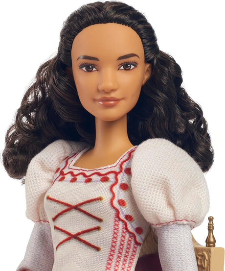 Muñeca Wicked Nessarose de Mattel, con accesorios y silla de ruedas