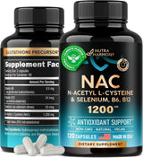 Suplemento NAC Selenio B6 B12 Antioxidante apoyo inmunológic