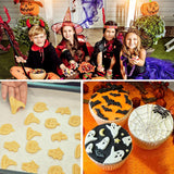 Moldes de Silicona Halloween, 7 Pcs, para Chocolates y Repostería