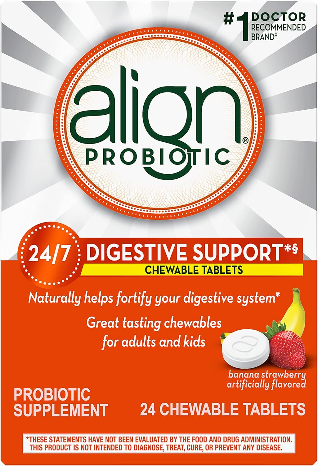Suplementos Probióticos y tabletas masticables para mujeres