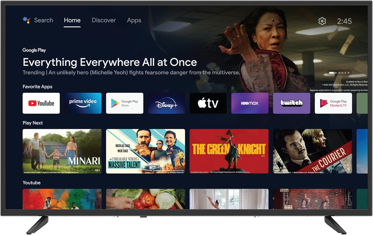 Televisor FHD DLED 43 Supersonic, Bluetooth, SC-4350GTV