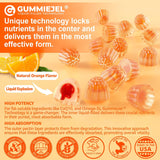 Gummies CoQ10 Sin Azúcar + Omega-3, B3, Zinc - 60 C