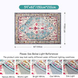Tapete decorativo tribal bohemia lavable para sala de estar