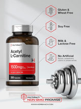 Suplementos Alimenticios L-Carnitina sin gluten