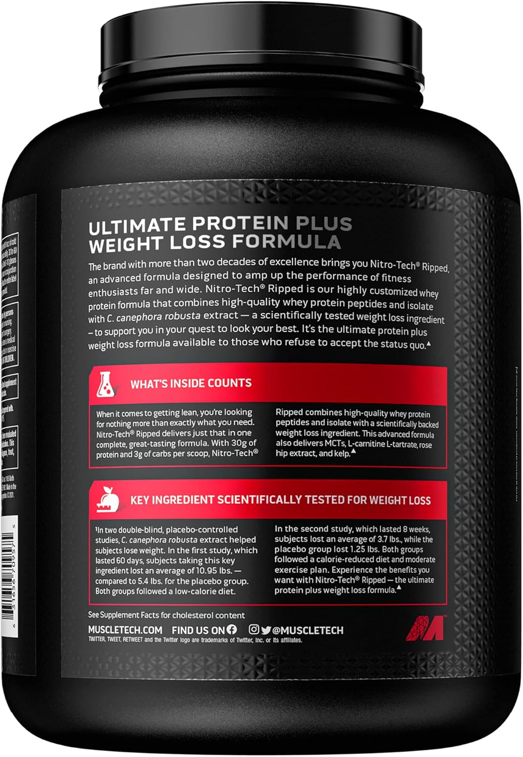 Polvo Nitro Verde PROMEXTRA908 4 libras MuscleTech