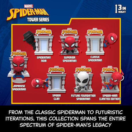 Figuras Coleccionables YuMe Spider-Man Tower Series - 3