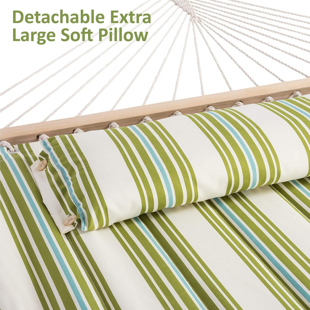 Hamaca Doble Portátil SUNCREAT con Soporte, 475 lbs, Modelo STD