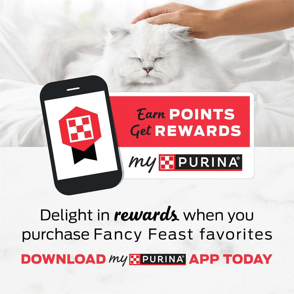 Purina Fancy Feast Golosinas Atún Tongol Sin Granos - 10 Trays