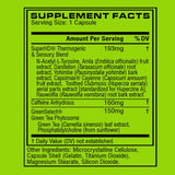 Suplementos Cellucor termogénico para pérdida de peso 60 cáp