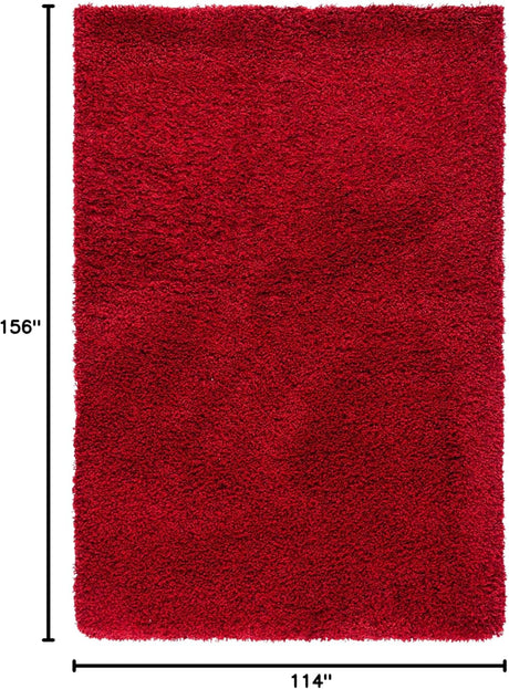 Alfombra de área Shag 2 pulgadas, fácil cuidado, SG151-4040