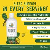 Suplemento Líquido multimineral natural para dormir veganas