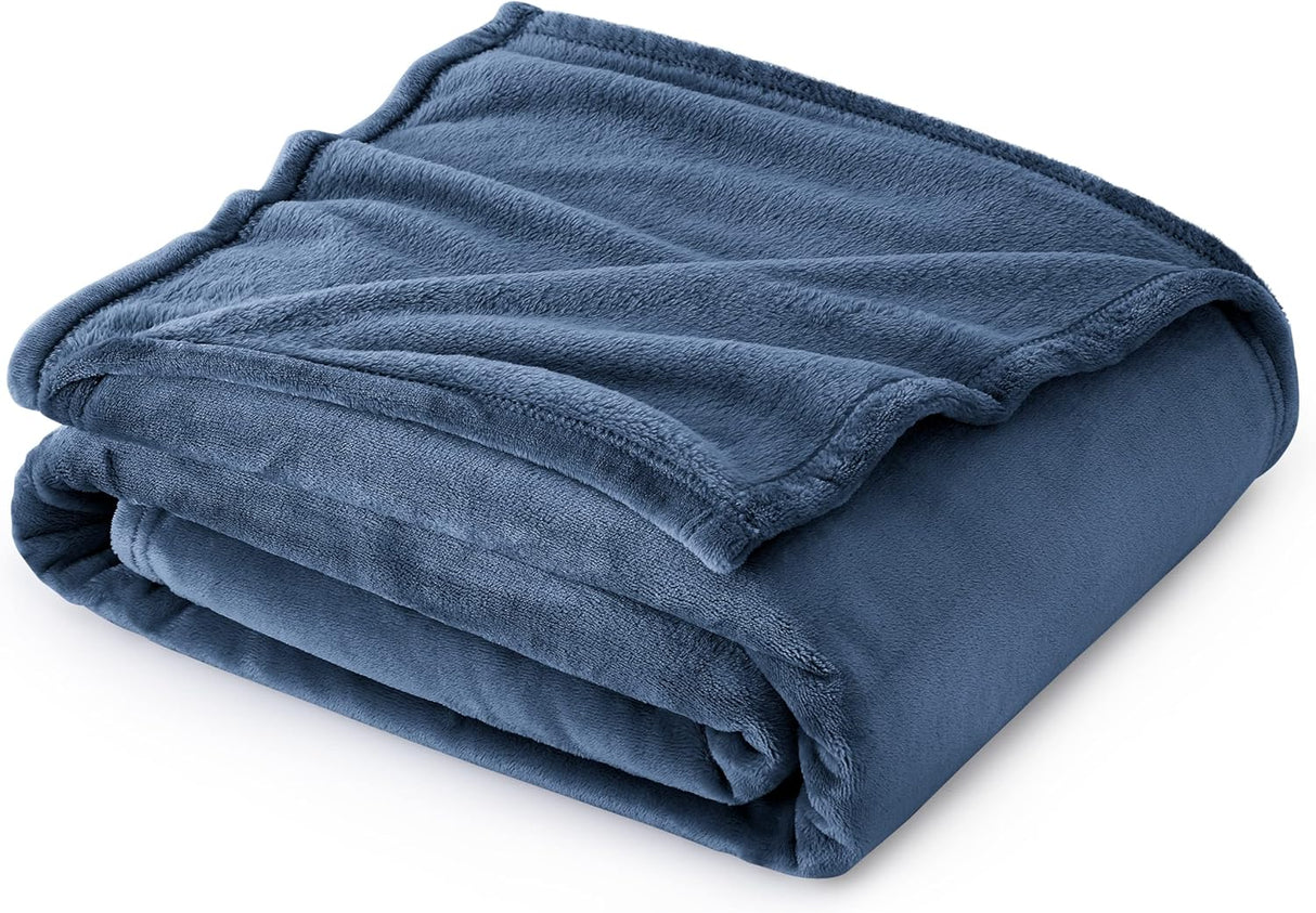 Manta de microfibra Bedsure - Suave y ligera para sofá y viaje