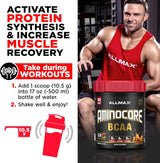 Allmax Nutrition Aminocore BCAA 8g Gluten Free 315g